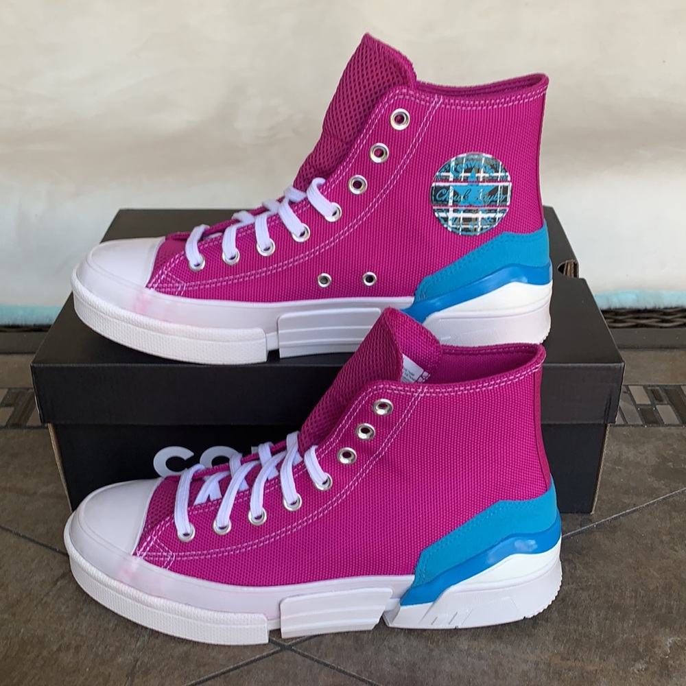 CONVERSE CPX70 HI CACTUS FLOWER/SAIL BLUE/WHITE W - Picture 3 of 14